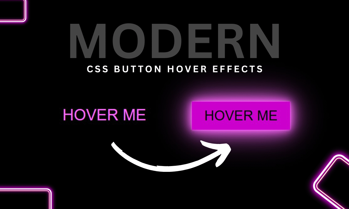 Hover Glowing Button with HTML & CSS